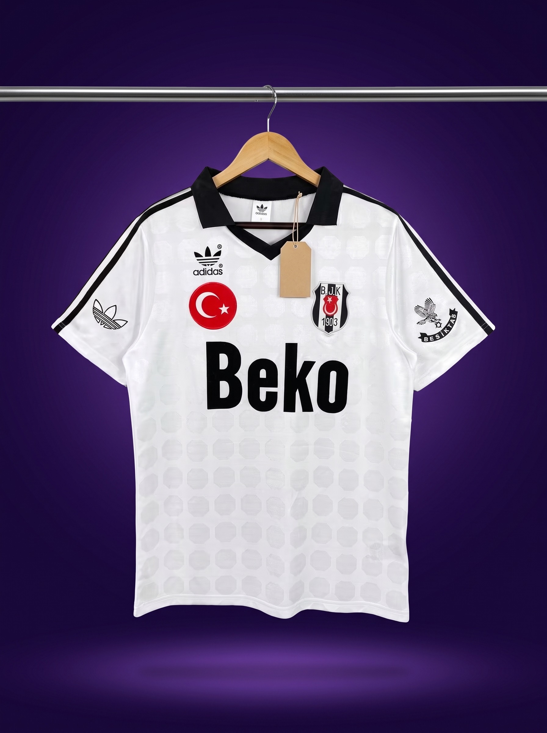 Besiktas 1990/1991 Home Jersey