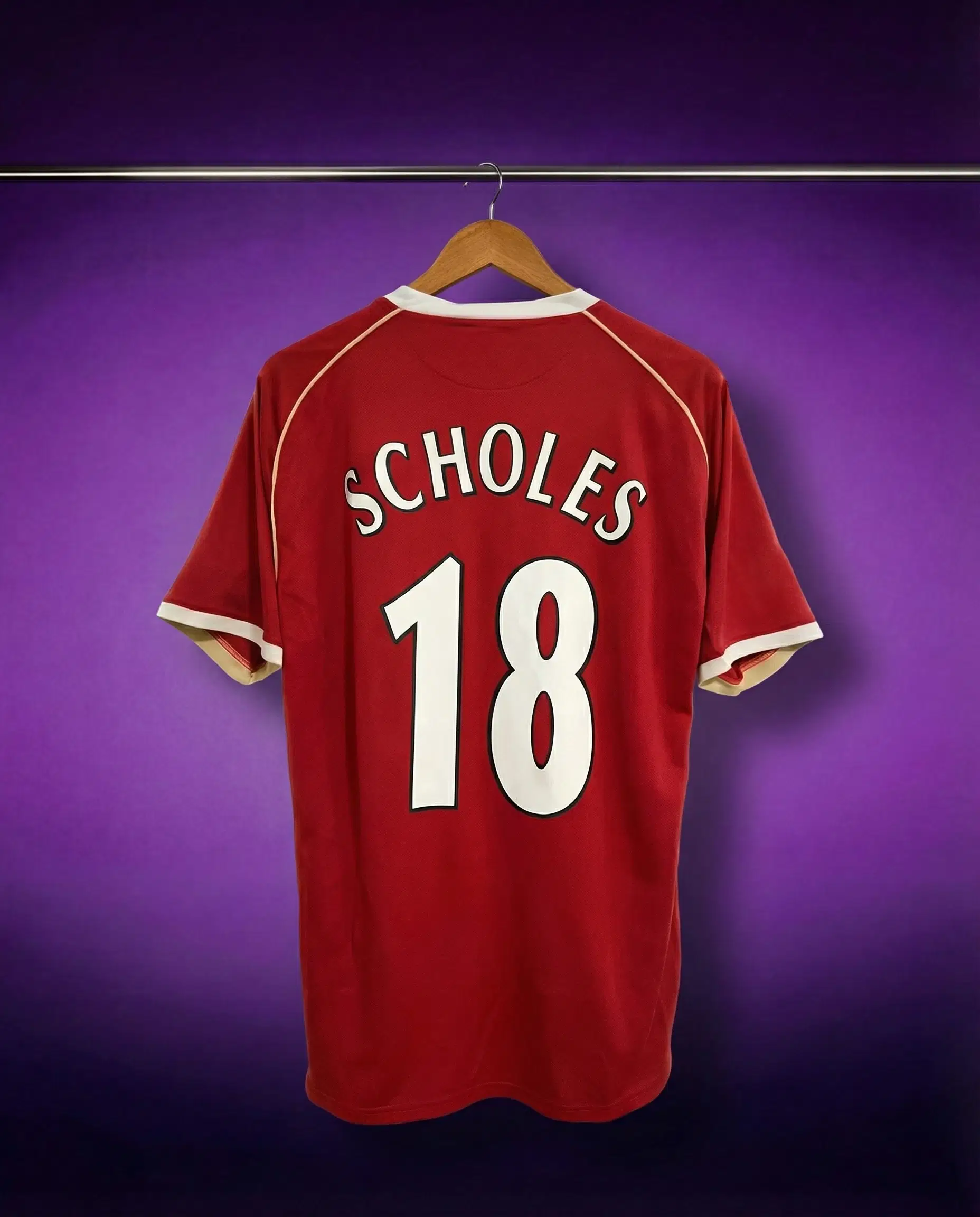 Paul Scholes 2006/2007 Manchester United Jersey