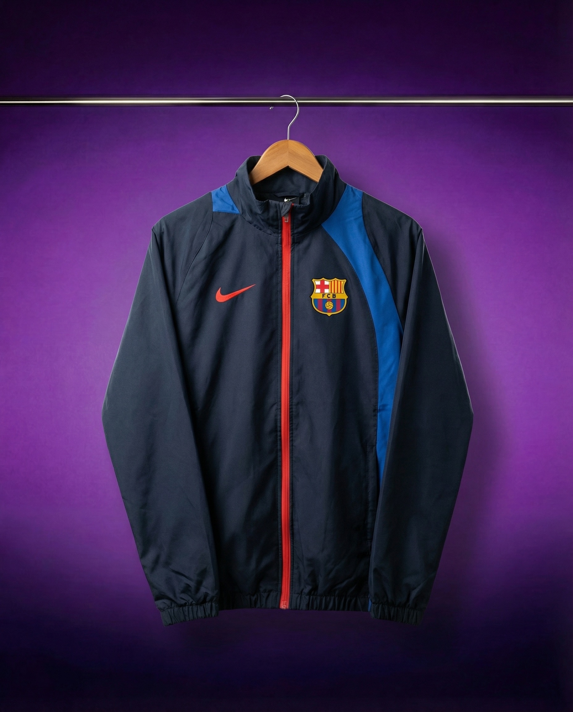 Barcelona Retro Windbreaker