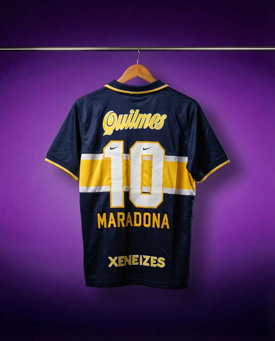 Maradona Boca Juniors 1996/1997 Retro Jersey