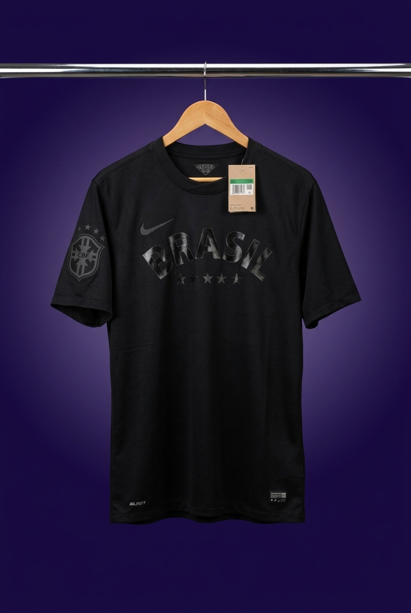 Brazil 2013/2014 Third Black Jersey