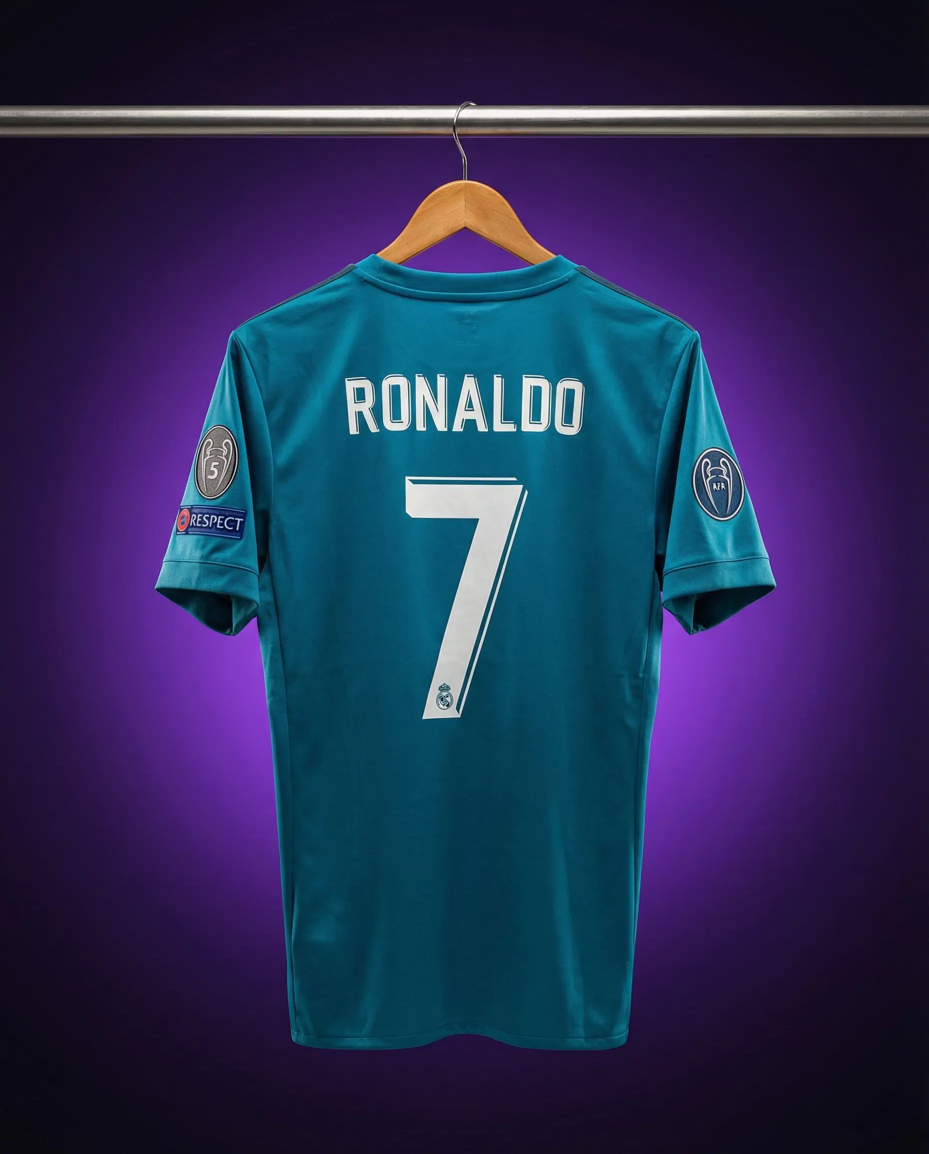 Cristiano Ronaldo Real Madrid 2017/2018 Away Jersey
