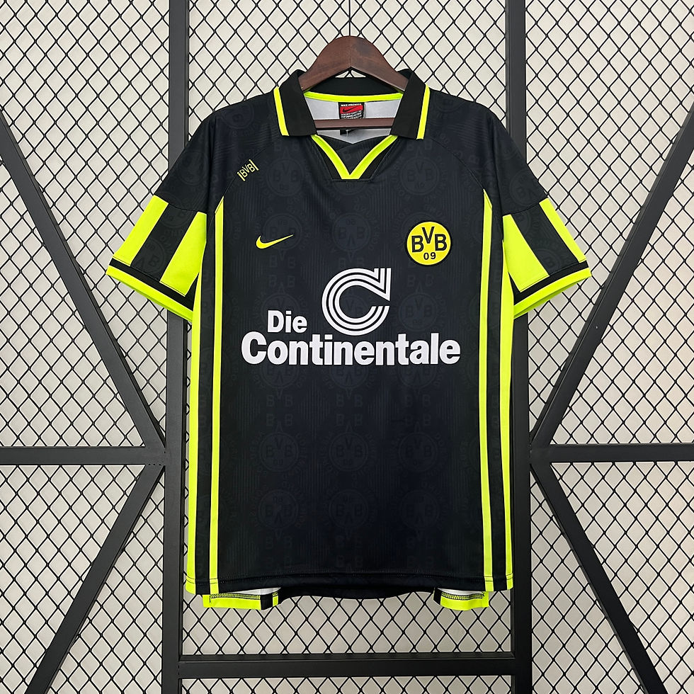 Borussia Dortmund 1996/1997 Away Jersey BVB