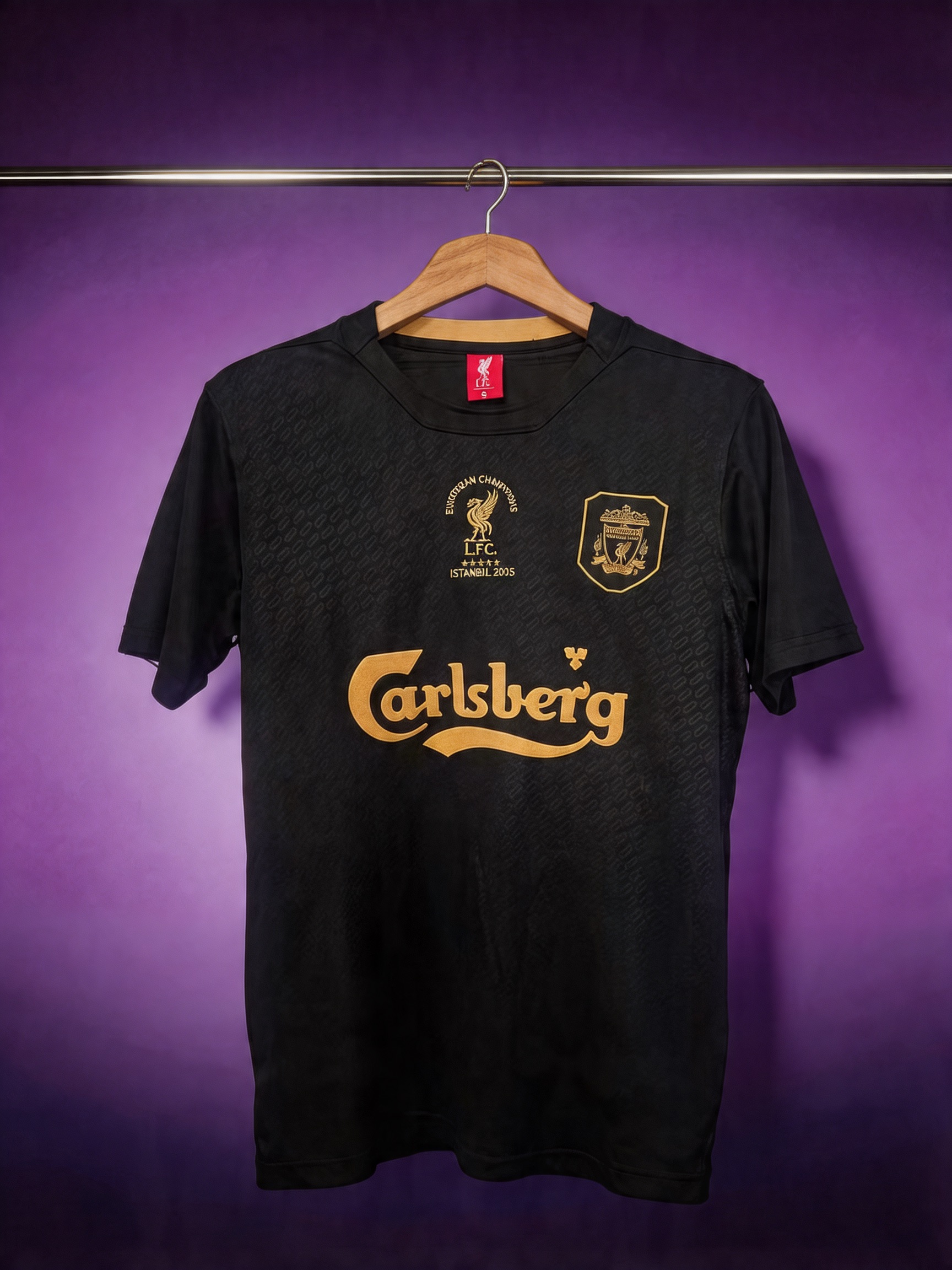 Liverpool 2006 Black Champions Jersey