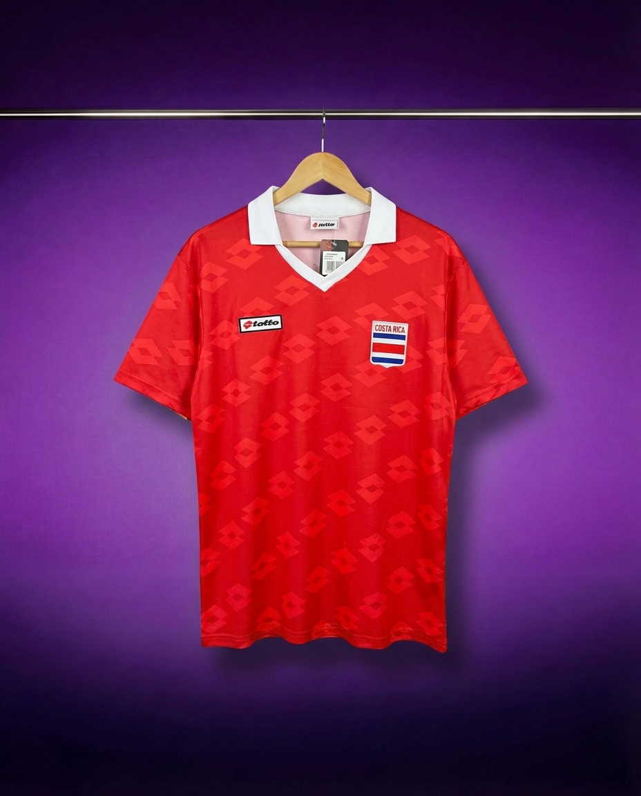 Costa Rica 1990 Home Jersey