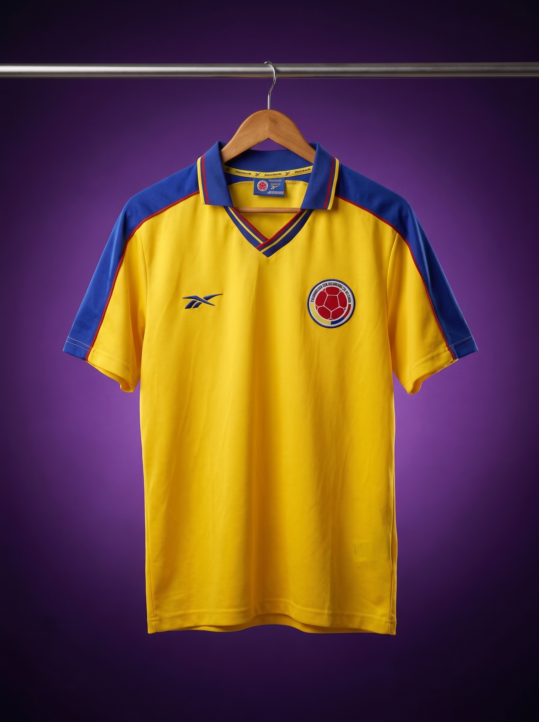 Colombia 1998 Home Jersey
