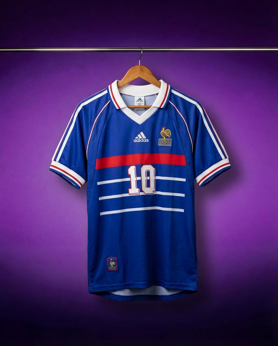 France 1998 Home Zidane Jersey
