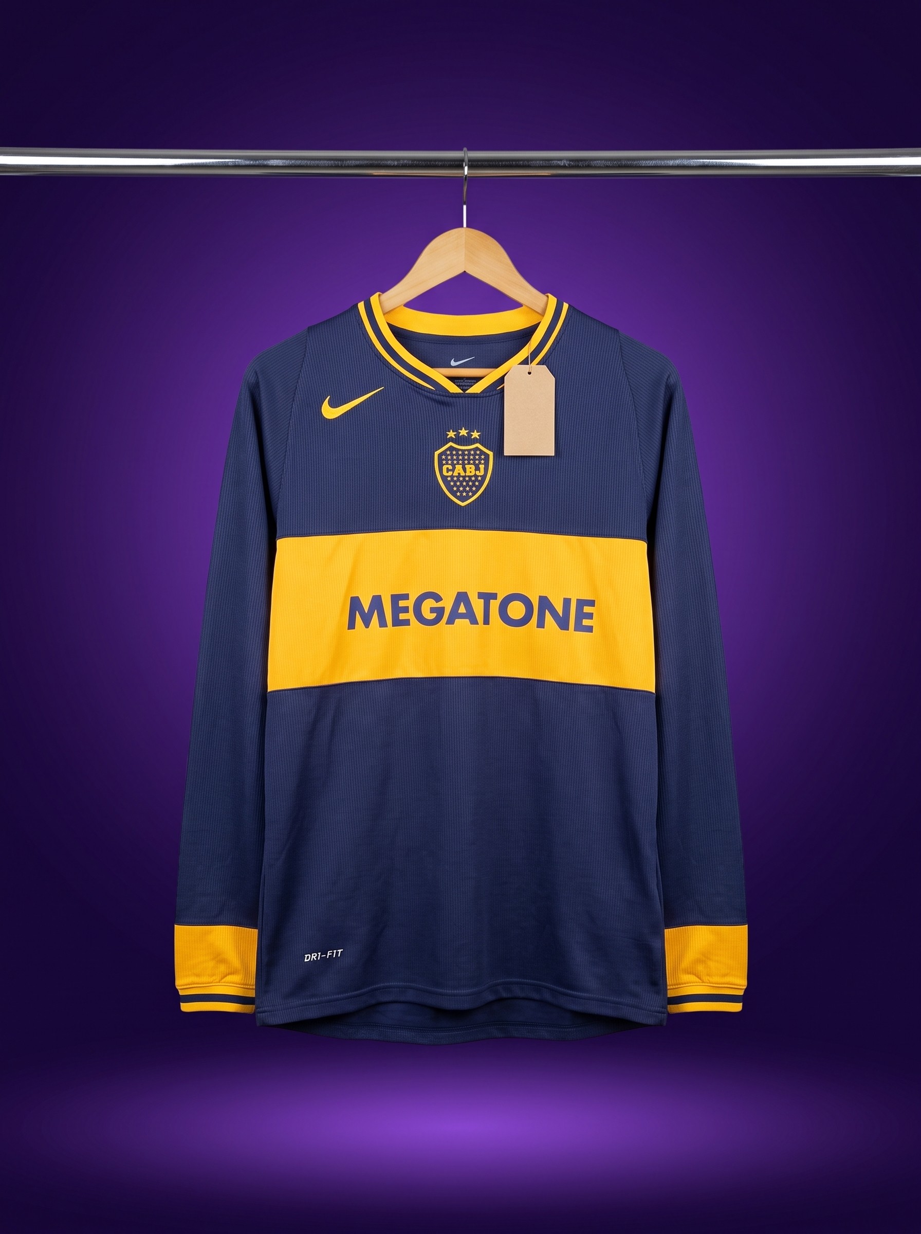 Boca Juniors 2006/2007 Home Long Sleeve Jersey