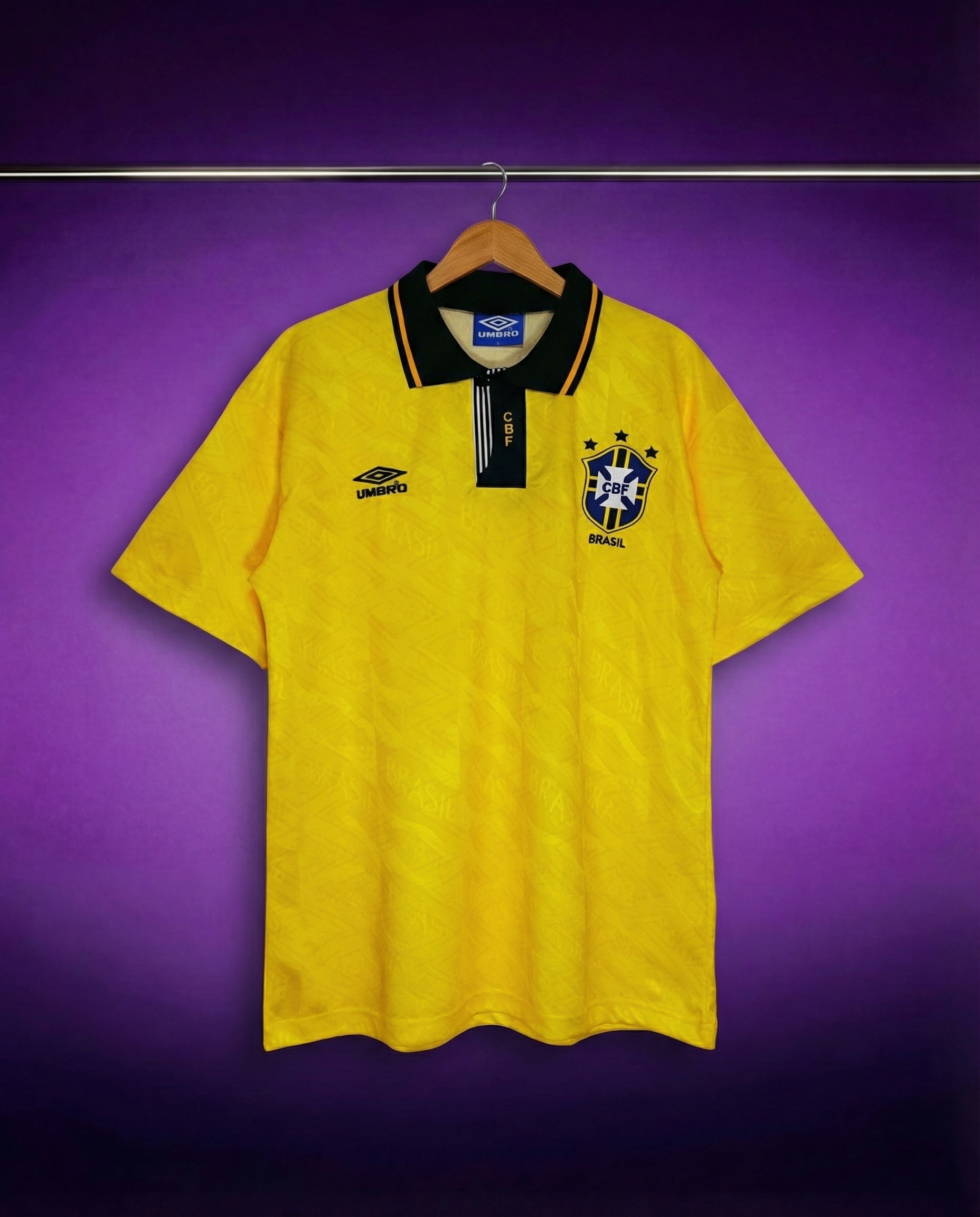 Brazil 1991/1993 Home Jersey