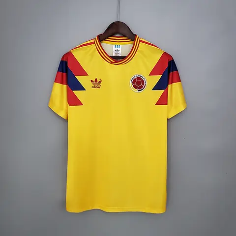 Colombia 1990 World Cup Jersey RetroFootballShirts