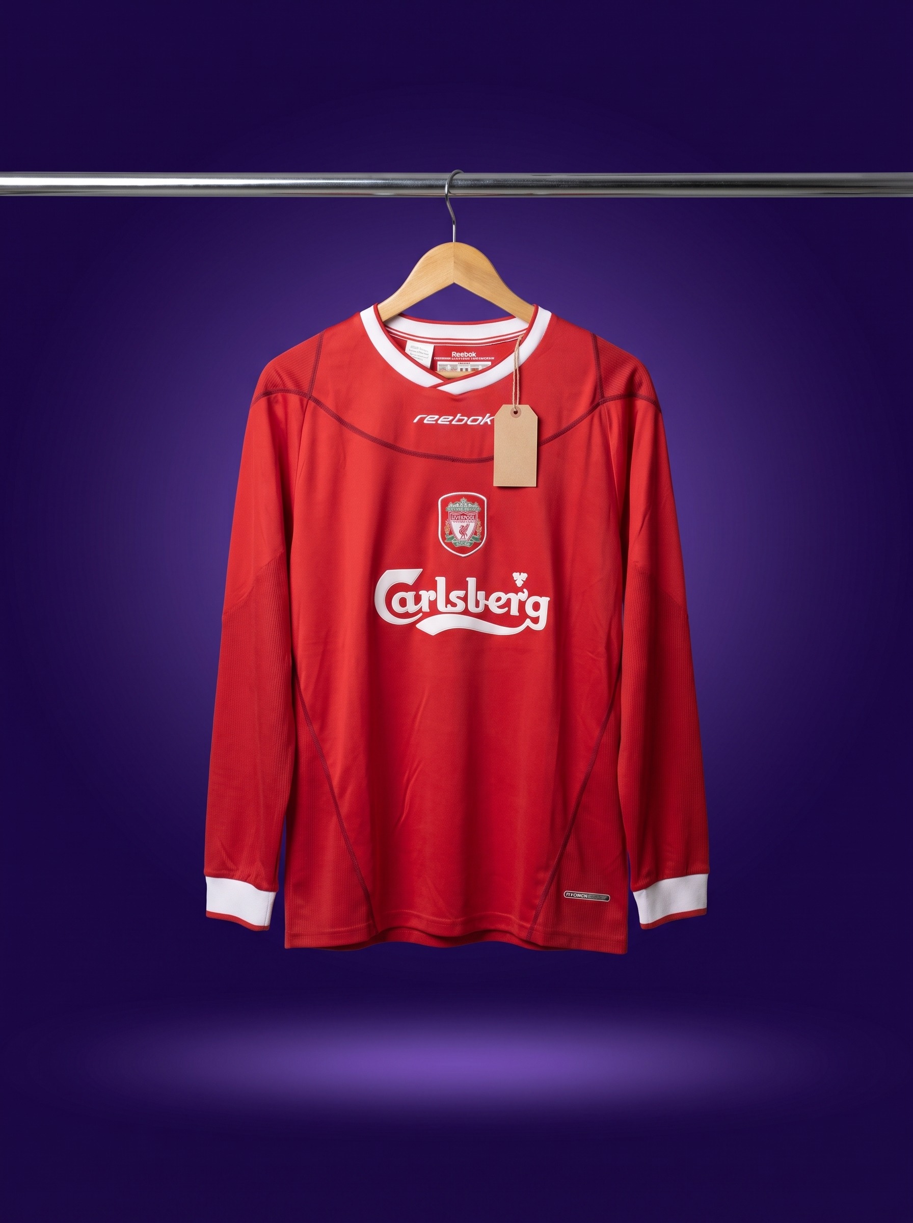 Liverpool 2002/2004 Home Long Sleeve Jersey