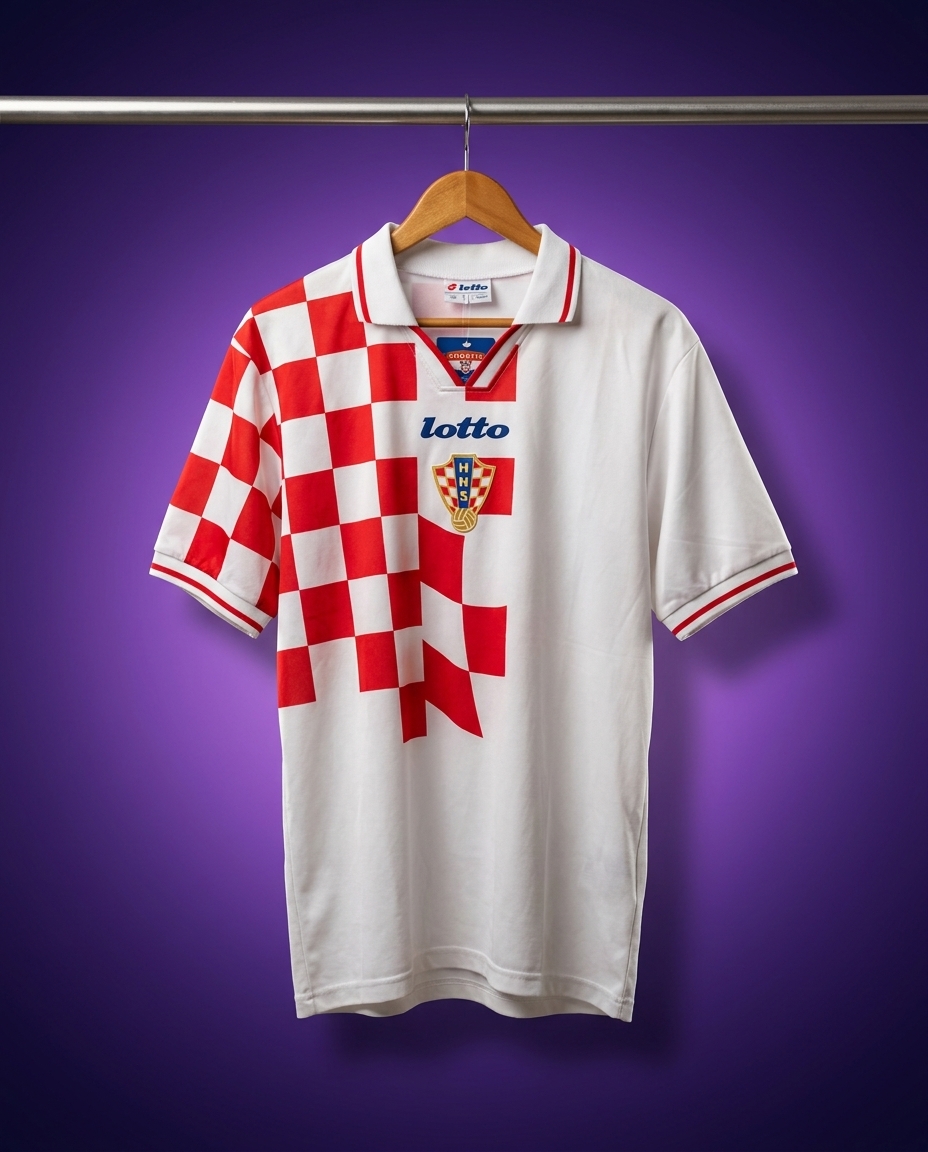 Croatia 1998 Home Jersey