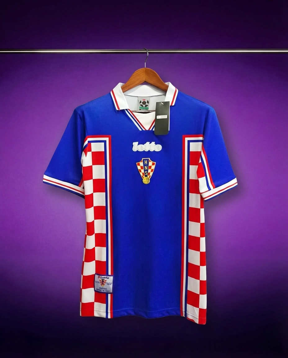 Croatia 1998 Away Jersey