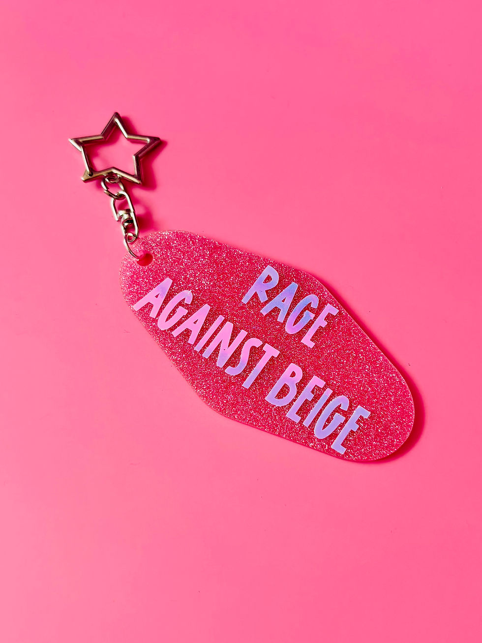 Thumbnail: ✨ The "Rage Against Beige" Sparkly Motel Keyring