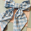 Thumbnail: Blue Gingham Cotton Hair Bow