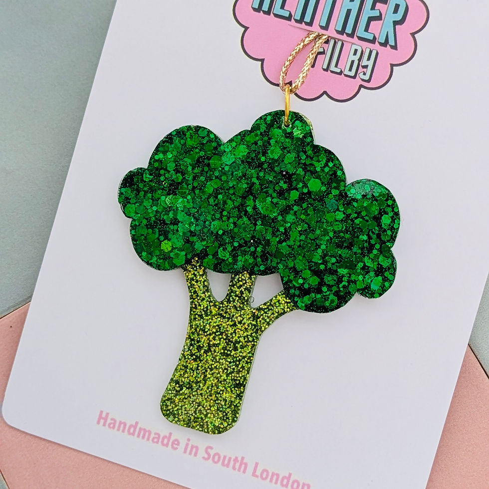 Thumbnail: Broccoli Christmas Tree Decoration