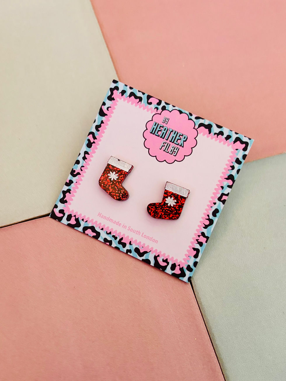Thumbnail: 🧦 Christmas Stocking Glitter Resin Studs
