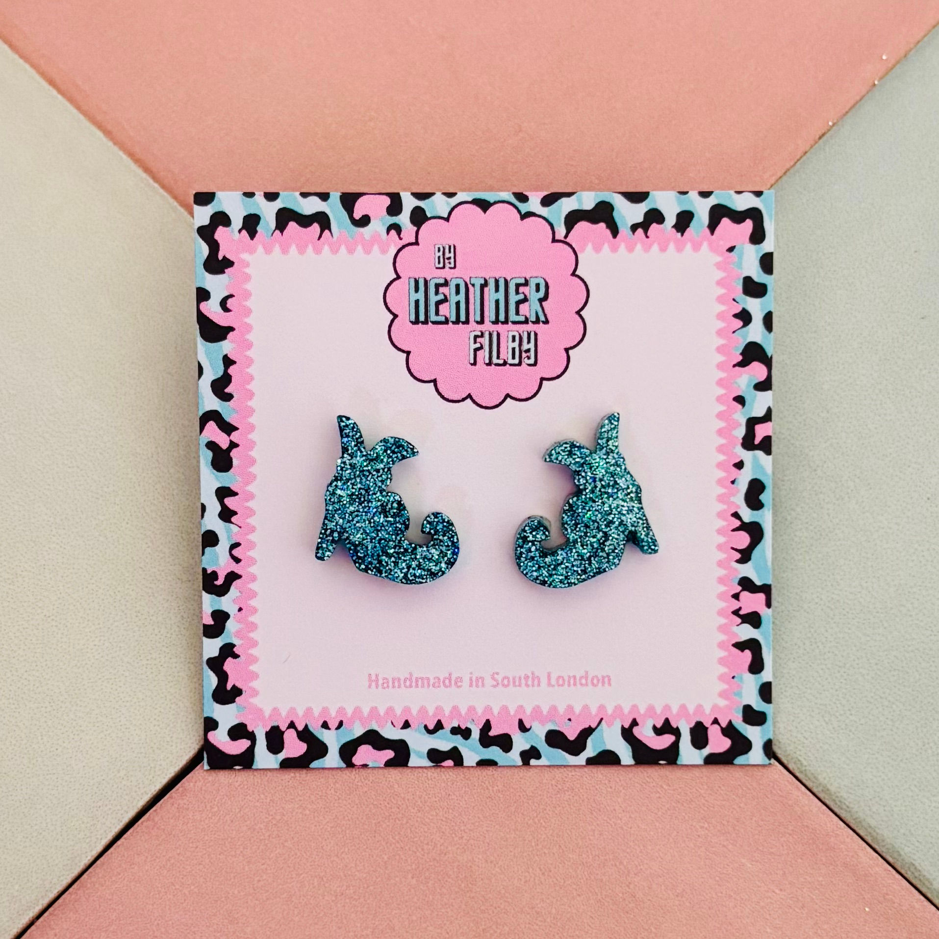 🧙🏻Witch Shoe Halloween Glitter Studs