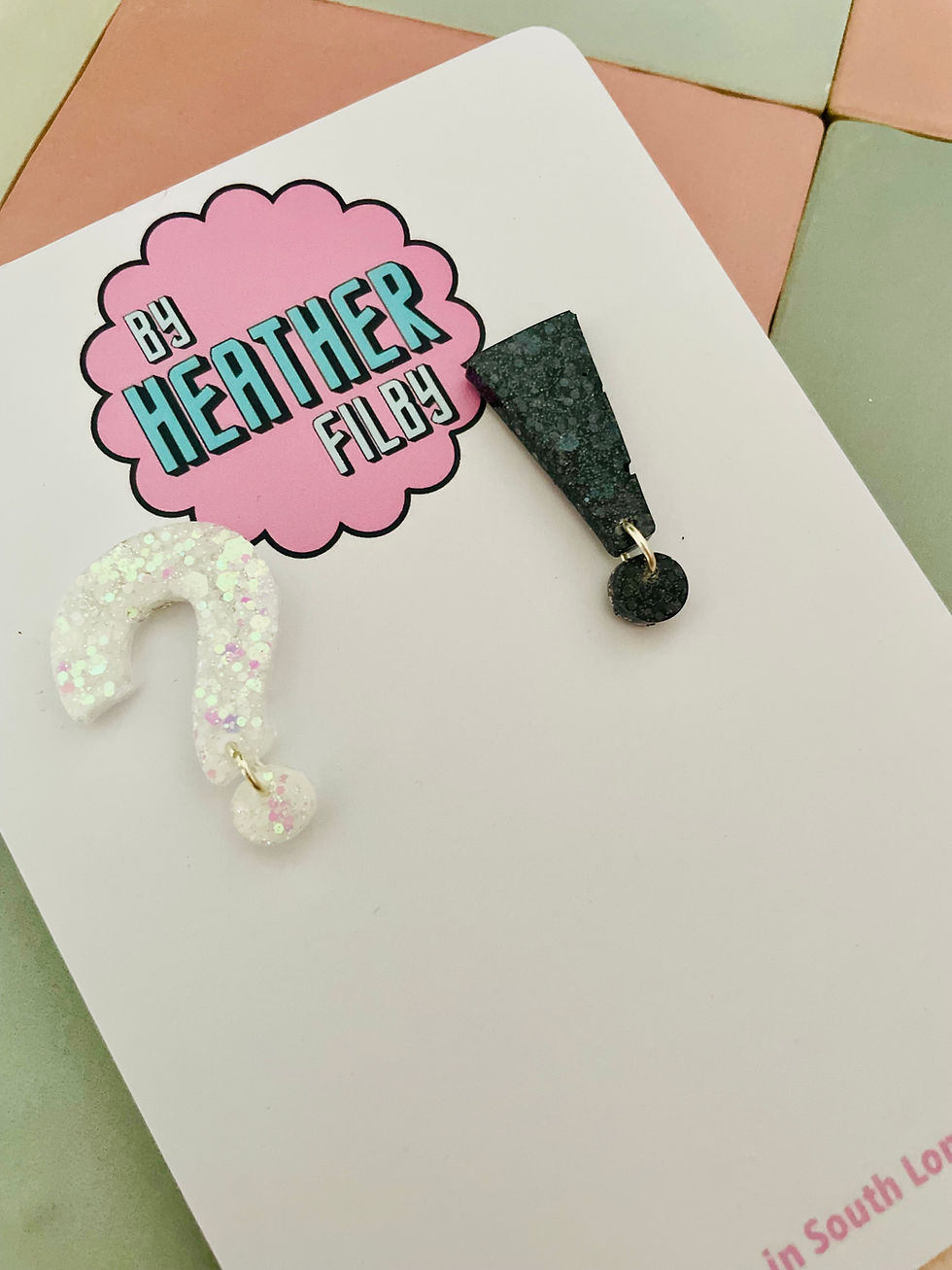 Thumbnail: ⁉ Question & Exclamation Mark Resin Earrings