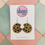 Thumbnail: Chocolate Chip Cookie Resin Earrings