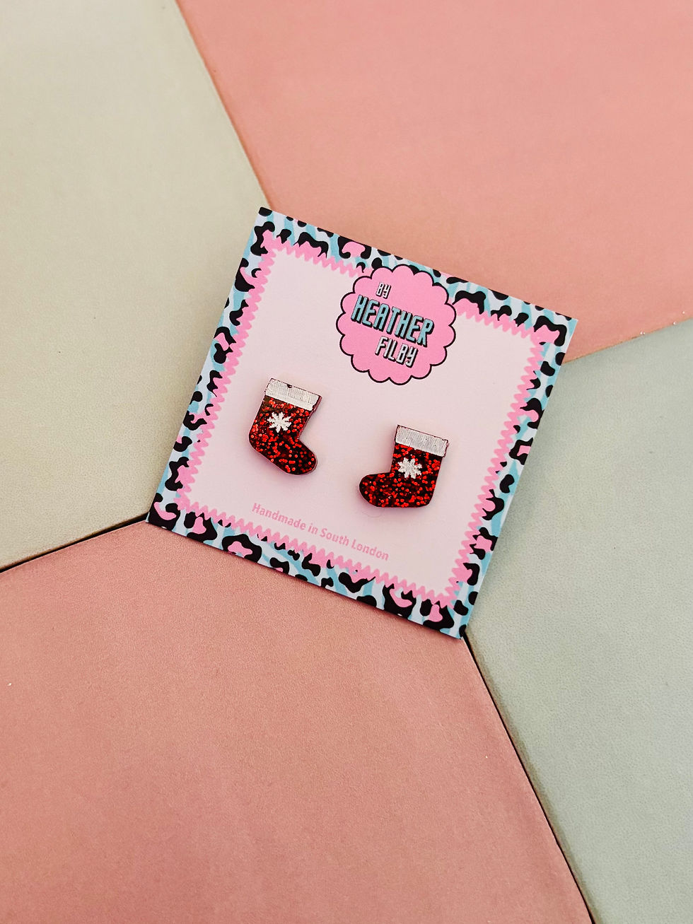 Thumbnail: 🧦 Christmas Stocking Glitter Resin Studs