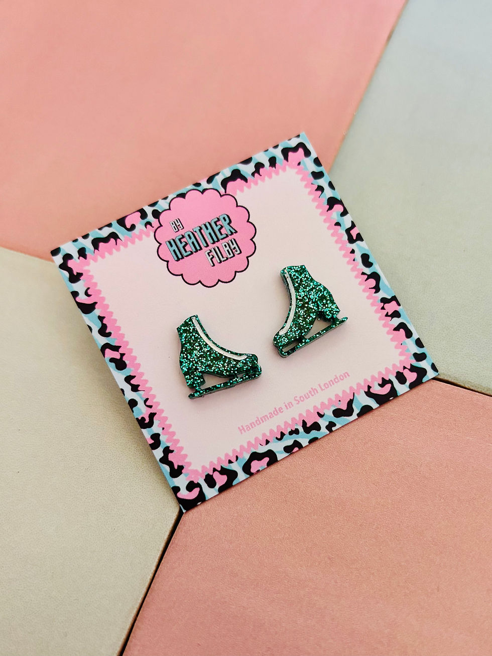 Thumbnail: ⛸️ Ice Skate Glitter Resin Studs