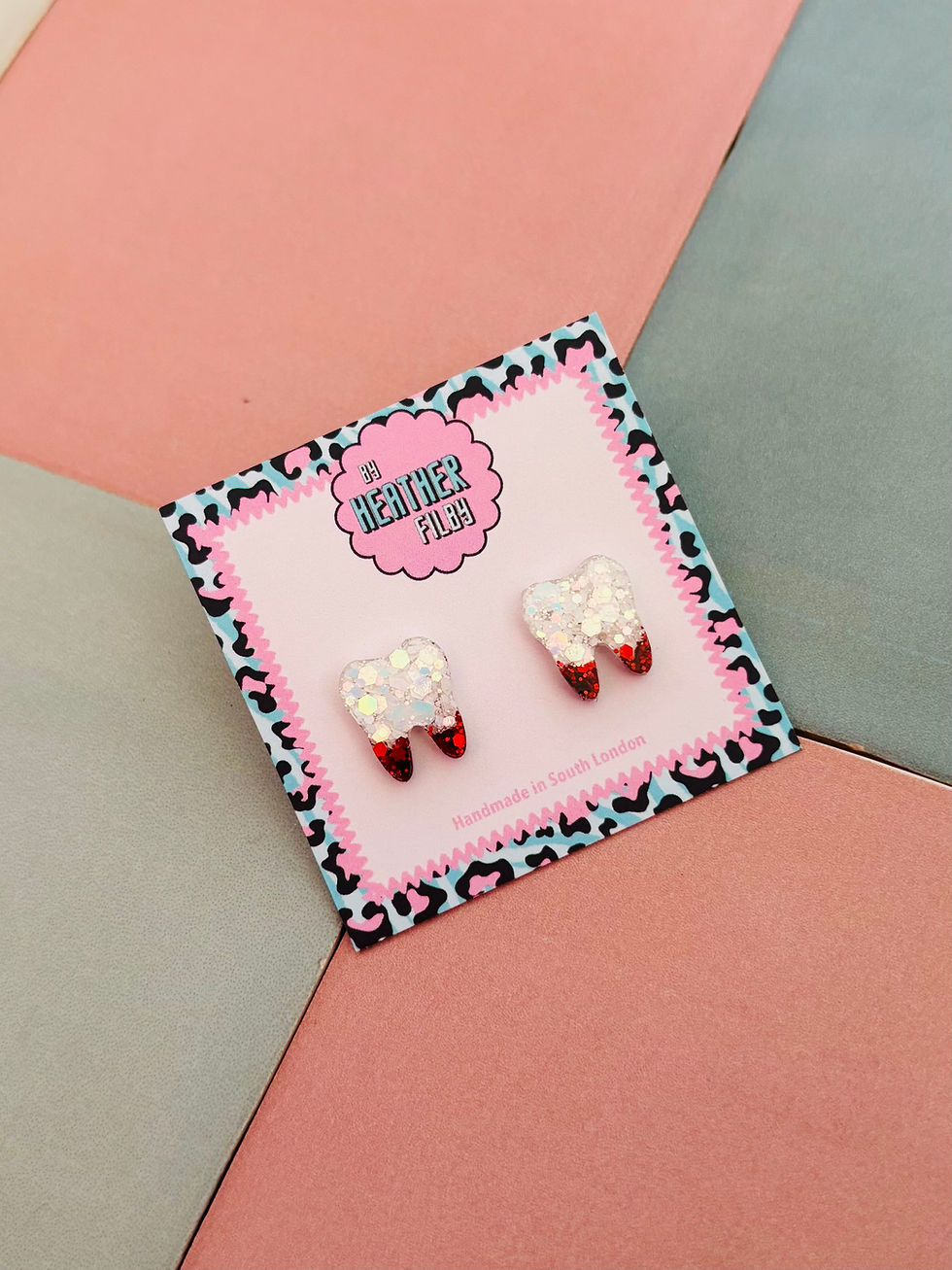 Thumbnail: 🦷 Pulled Tooth Halloween Glitter Studs