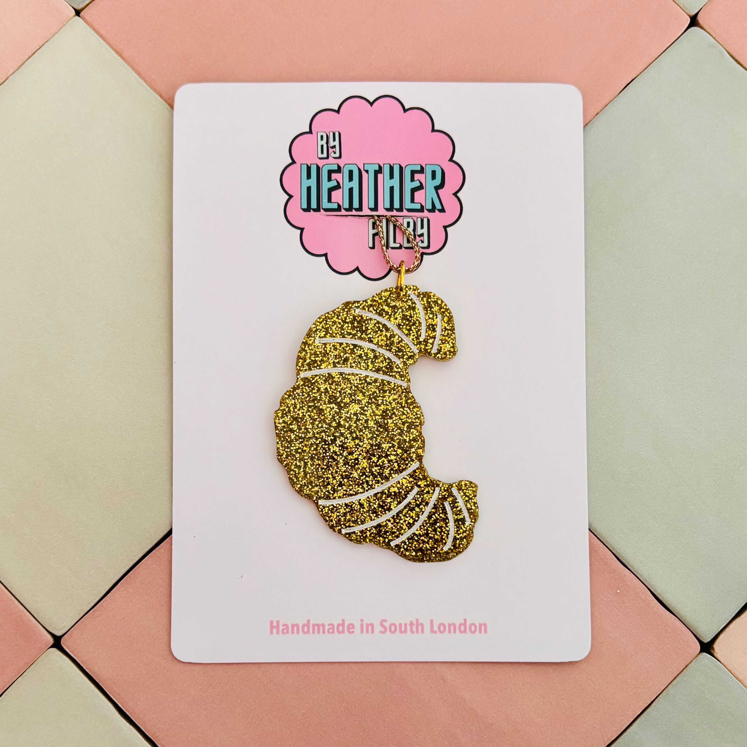 🥐 Croissant Christmas Tree Decoration