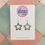 Thumbnail: Sparkly Small Glitter Star Earrings