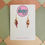 Thumbnail: Small Pink & Gold Glitter Lightning Bolt Earrings