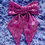 Thumbnail: Pink Sequin Hair Bow