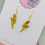 Thumbnail: Small Gold Bolt Earrings