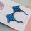 Thumbnail: Sting Ray Blue Resin Earrings