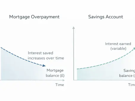 Mortgage Overpayments vs Savings Accounts