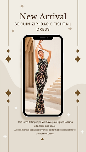 Sequin Zip-Back Fishtail Dress.png