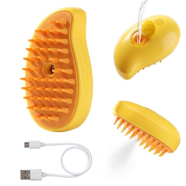 Cepillo vaporizador para perro y gato