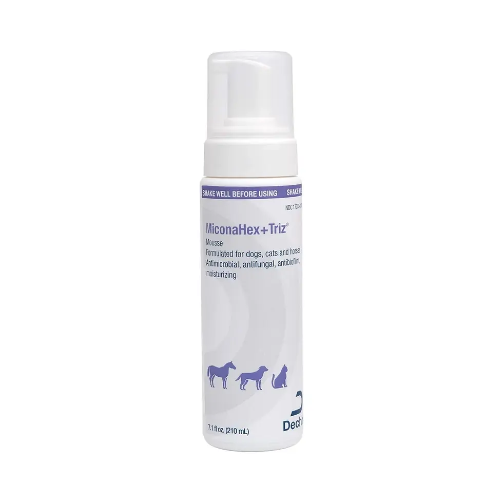 MiconaHex+Triz® Mousse 210 ml Espuma Dermatológica Terapéutica | Dechra