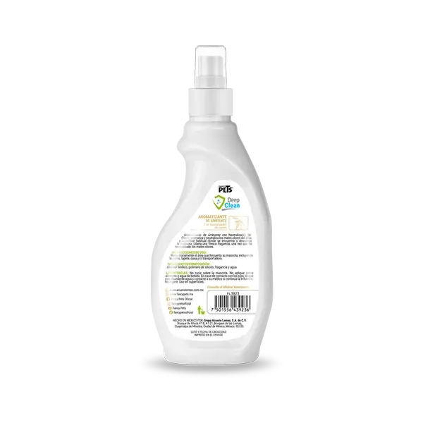 Deep Clean Aromatizante de Ambiente y Neutralizador de Olores 250ml | Fancy Pets