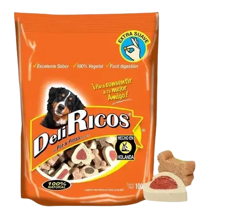 DeliRicos Extra Suaves Figuras premio para perros 100g | DeliRicos