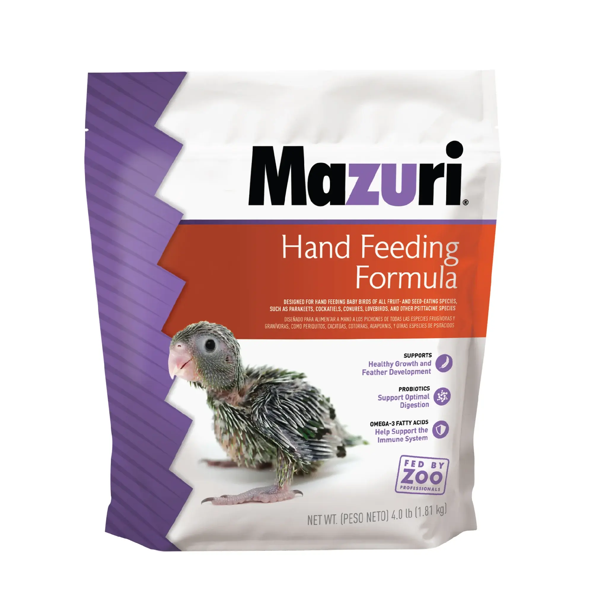 Mazuri® Hand Feeding Formula 4lb. (1.81Kg) | Mazuri