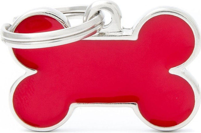 Placa Back to Basic Hueso Roja | My Family