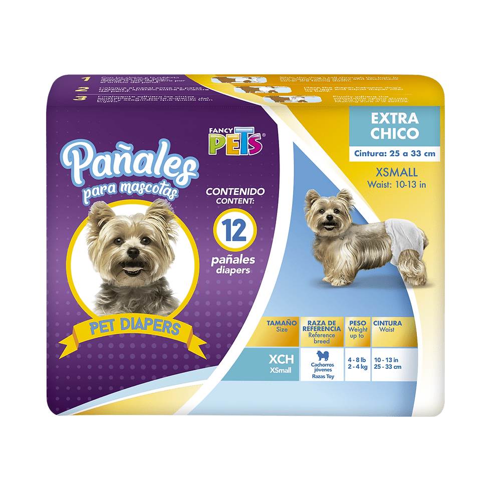 Pañal XCH 12 piezas | Fancy Pets