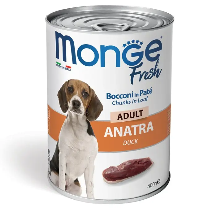 Monge Fresh Adult Chunks in Loaf Pato 400g | Monge