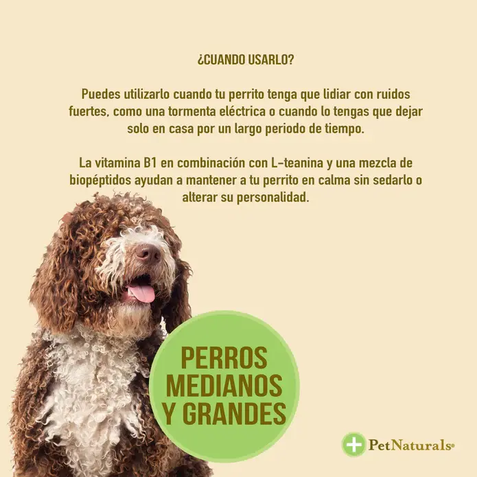 Miniatura: Calmantes para perros medianos y grandes 67.2g | Pet Naturals
