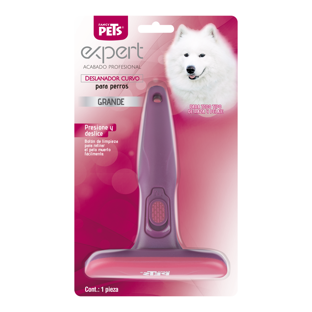 Peine deslanador curvo G | Fancy Pets