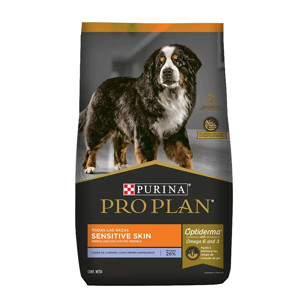 Purina Pro Plan Sensitive Skin Optiderma Receta Cordero | PURINA PRO PLAN