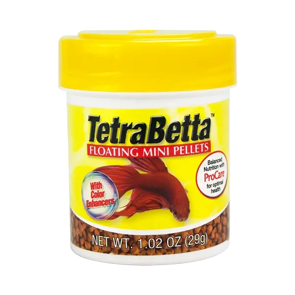 Mini Gránulos Flotantes para Peces Betta TetraBetta Floating Mini Pellets 29g - 1oz | Tetra