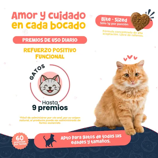 Miniatura: Tuna Bites: Premios Suaves para Gato 60 piezas | Waggy's!