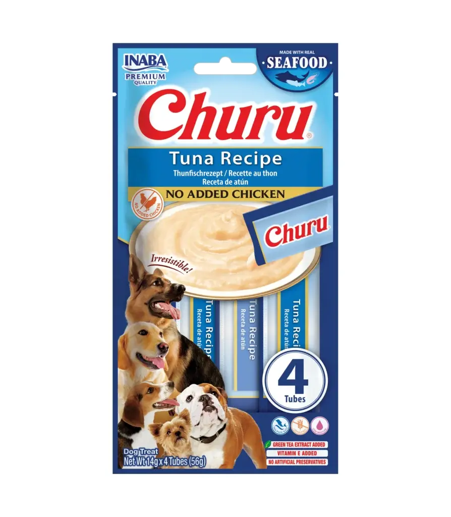 Churu receta de Atún para Perros | Inaba