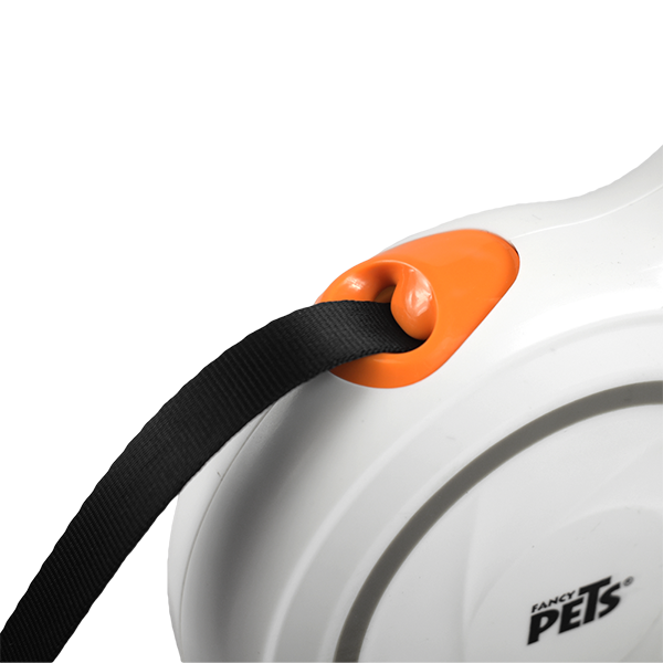 Miniatura: Correa Retráctil Spiro Mediana Blanca | Fancy Pets